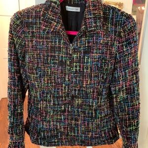 Colorful Coldwater Creek Zip-front Jacket